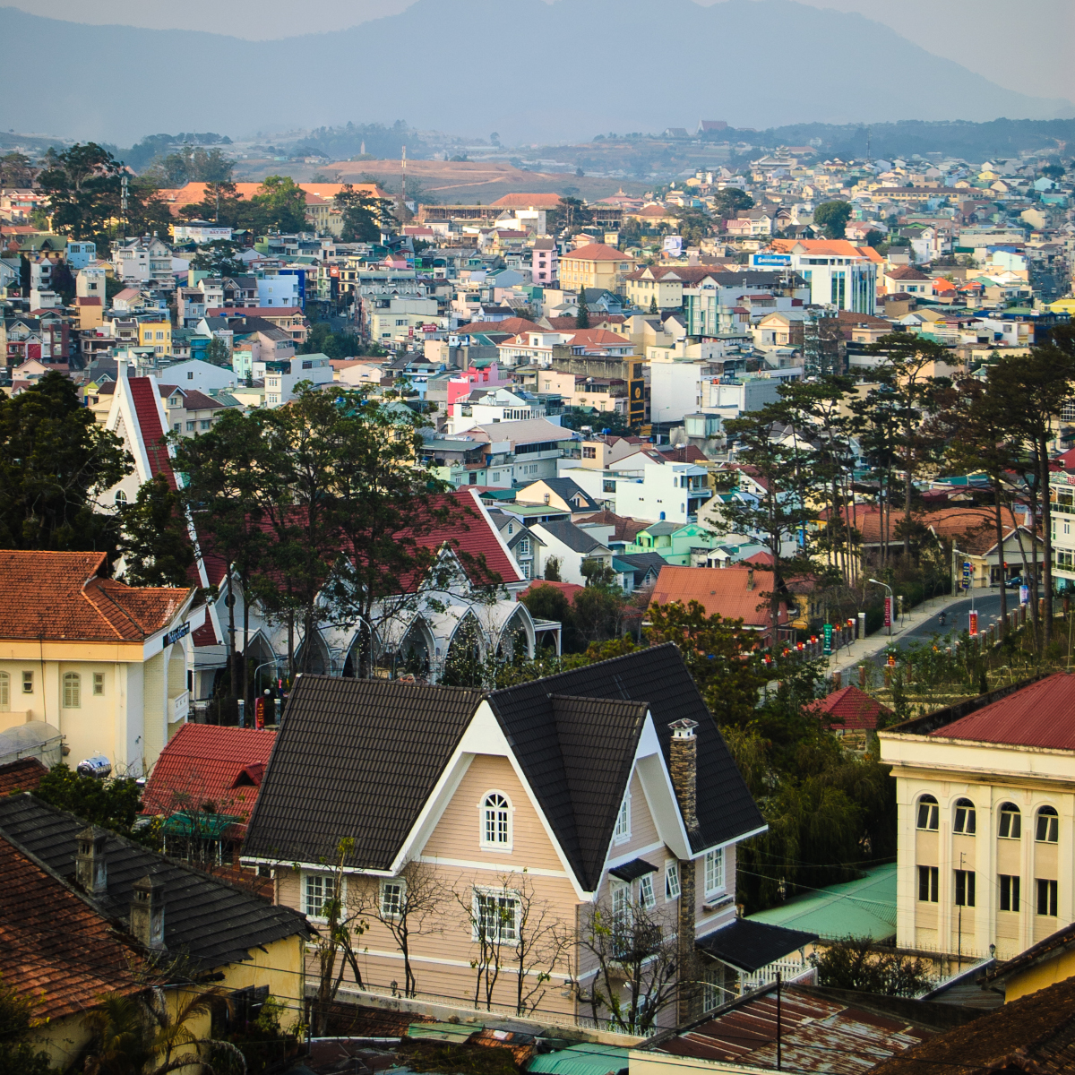 Da Lat city view